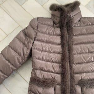 Moncler Mink Trim Jacket